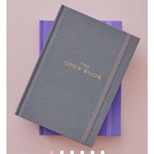 ✨NWT✨ Write To Me | The Open Book Journal, Gray ✨